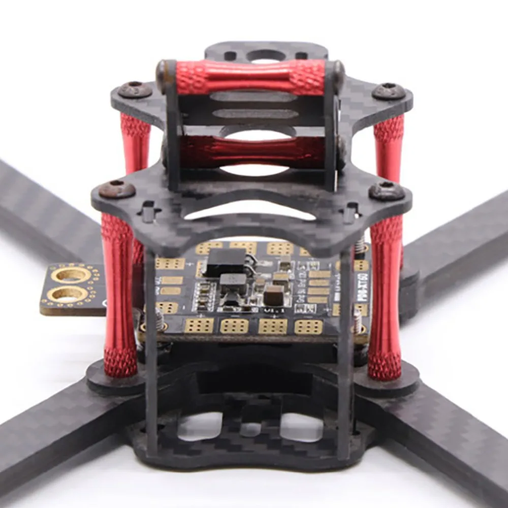 XSR220 220 мм комплект рамы 3K из углеродного волокна для с 4 рычагом PDB RC Racer Quadcopter FPV Racing