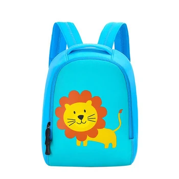 

2019 new Design 3D Animal Children Backpacks Brand bag Girl and Boy Backpack Kids Neoprene School Bags Kindergarten Cartoon Bag