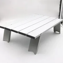 Высокое качество открытый себя-Вождение алюминиевый сплав портативный складной пляжный ultra light стол кемпинг стол