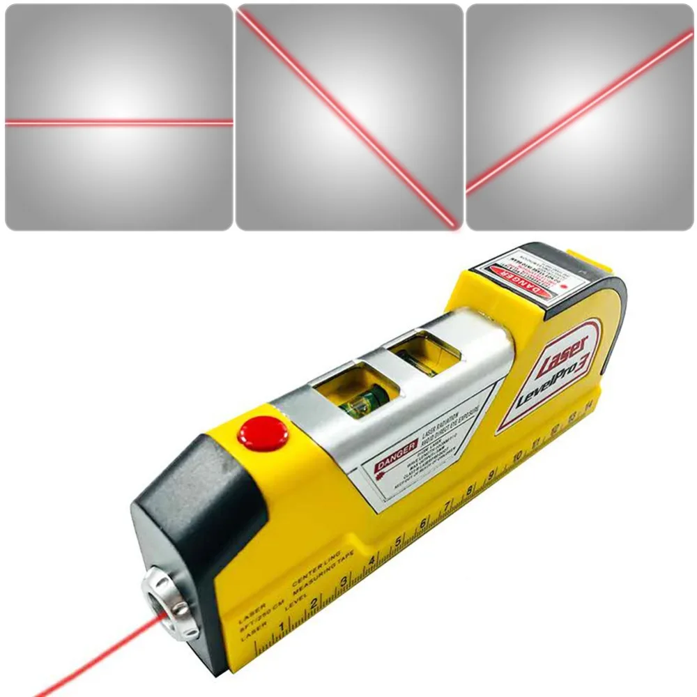 Multi functional Laser Level Horizontal Vertical Line Tape Scale