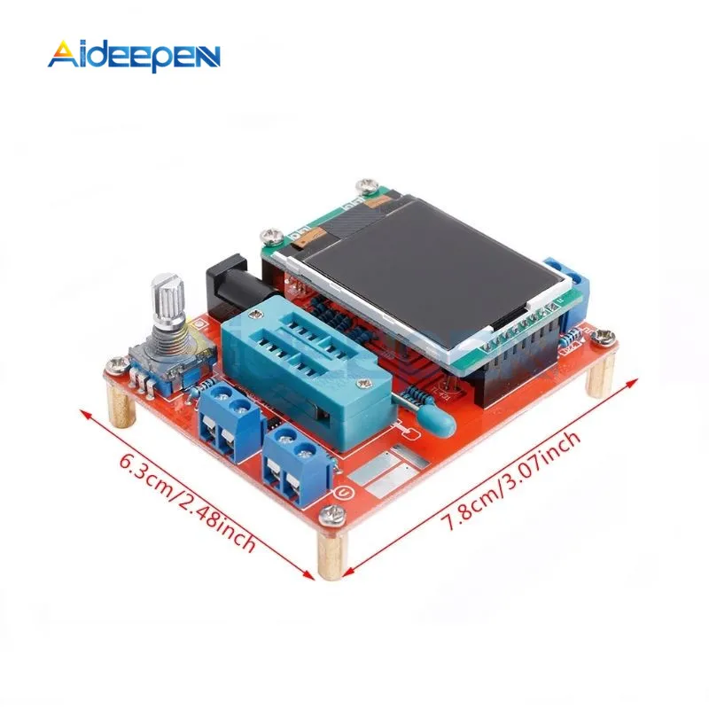 1 компл. GM328 Mega328 Транзистор тестер DIY Kit диод емкость ESR напряжение частотомер ШИМ квадратный генератор волн