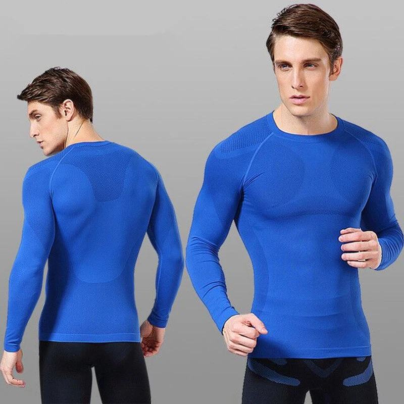 High Quality Winter Thermal Underwear Men Long Sleeves Top