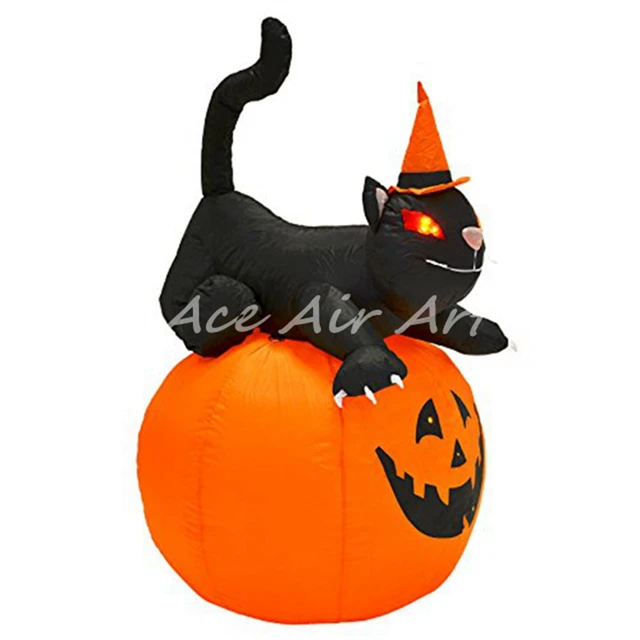 China Suppliers Inflatable Cartoon Decoration China Suppliers Inflatable Cartoon Decoration Cat With Pumpkin