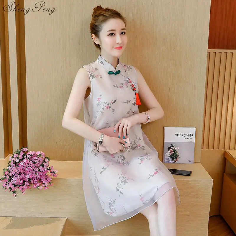 Китайское традиционное платье Сексуальная qipao платья в китайском стиле элегантные cheongsams Мода Восточный туалетный CC668