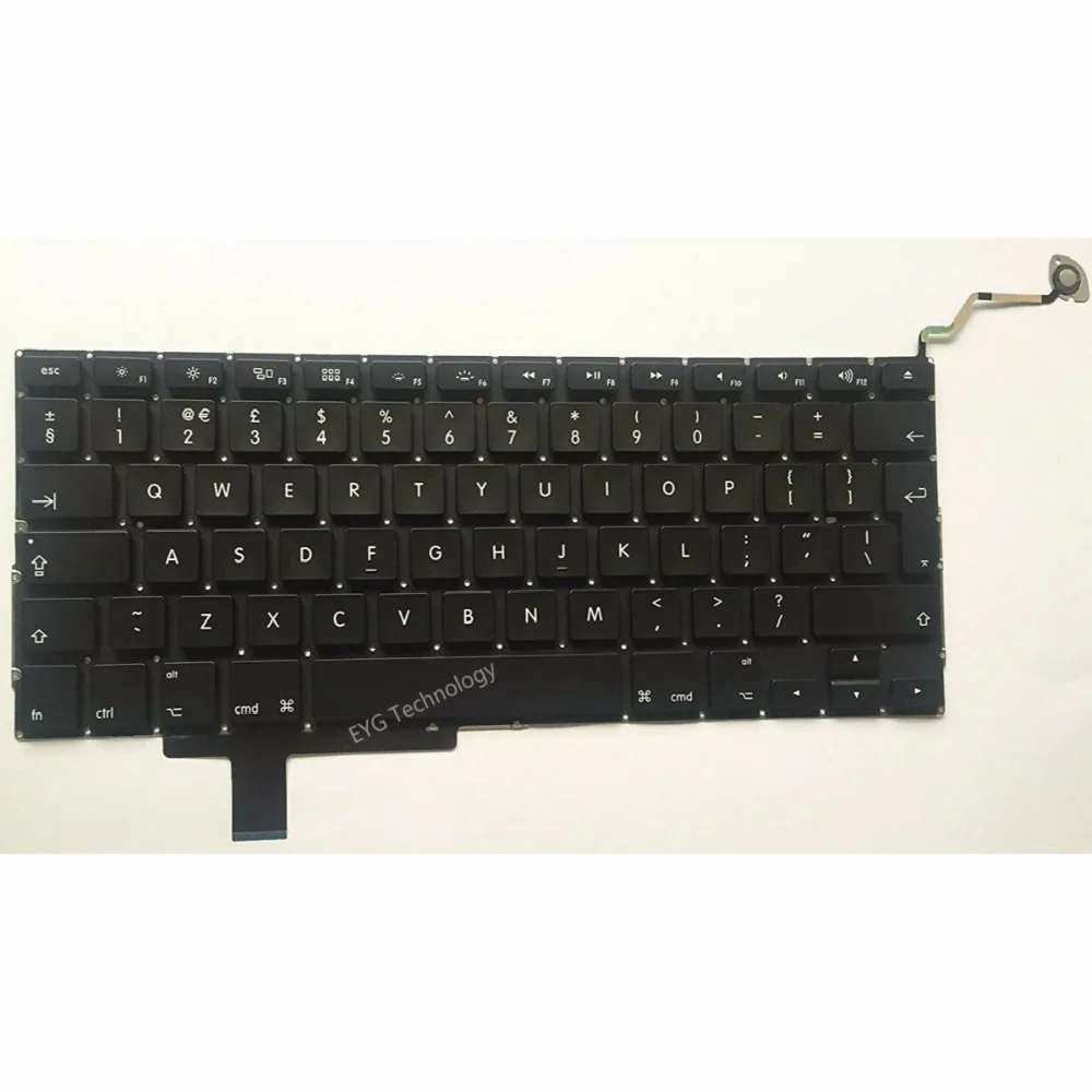Новая клавиатура Великобритании для MacBook Pro 17 &quotA1297 2009 2010 2011|keyboard for macbook pro|keyboard