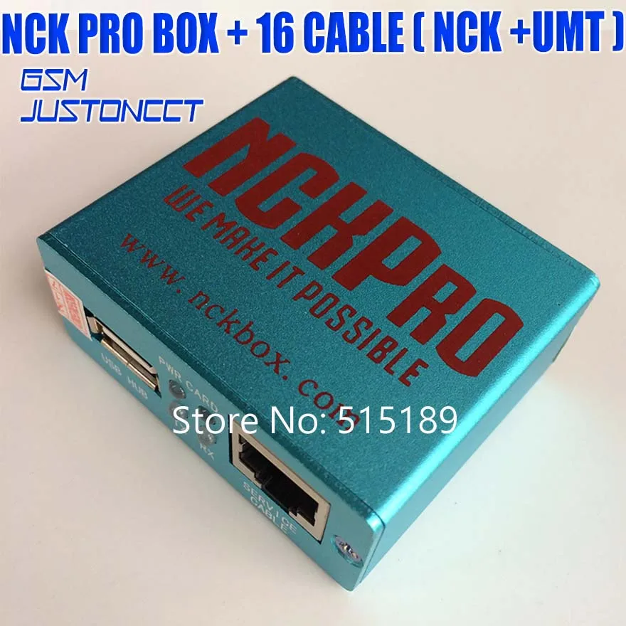 NCK PRO BOX - GSMJUSTONCCT -A3