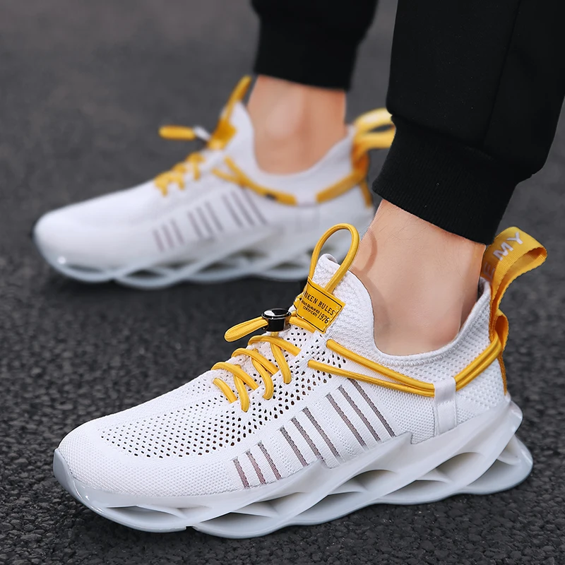 

HEINRICH New Fashion Outdoor Men Casual Shoes Mens Sneakers Breathable Lightweight Men's Walking Trainers sapatenis masculino