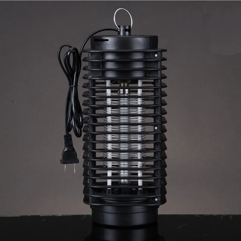 Электрическая ловушка для летающих насекомых, летающая лампа Moth, светодиодная Ночная лампа, инсектицидная лампа, черная «электронная мухобойка», противомоскитная вилка EU US