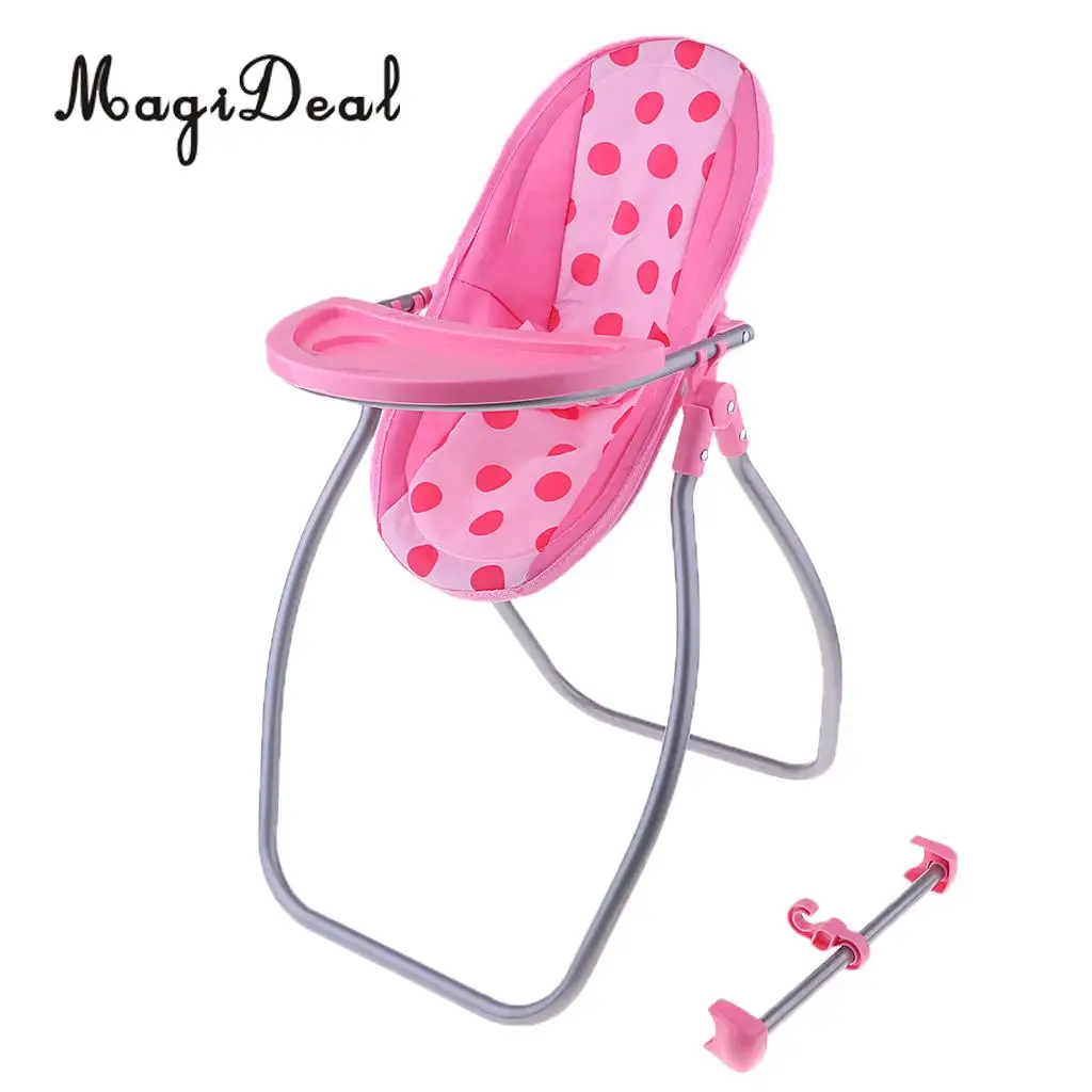 Doll Swing Carrier Seat High Chair Kids Pretend Toy Role Playing for Nursery Rom Dollhouse Furniture Accessories