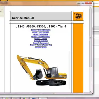 

JCB service repair manual more than 22GB