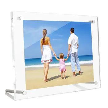 

Free Standing L-frames Screw Clear Acrylic Certificate Holders with 3mm and 5mm Acrylic Panel PF002-3