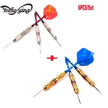 6 шт./кор. трудно Дартс 21 г Профессиональный Сталь Медь Dart твист Летающий Барабаны Интимные аксессуары подходят крытый и активного отдыха