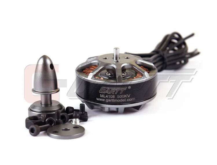 Бесщеточный двигатель GARTT ML 4108 500KV для многовинтового квадрокоптера гексакоптер