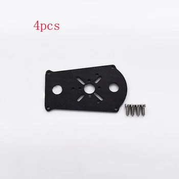 

4pcs/lot RC Drone Multicopter Aircraft Accessories 20mm Motor Seat Carbon Board Motor Seat Holder Tube Clamp Carbon Board Mount