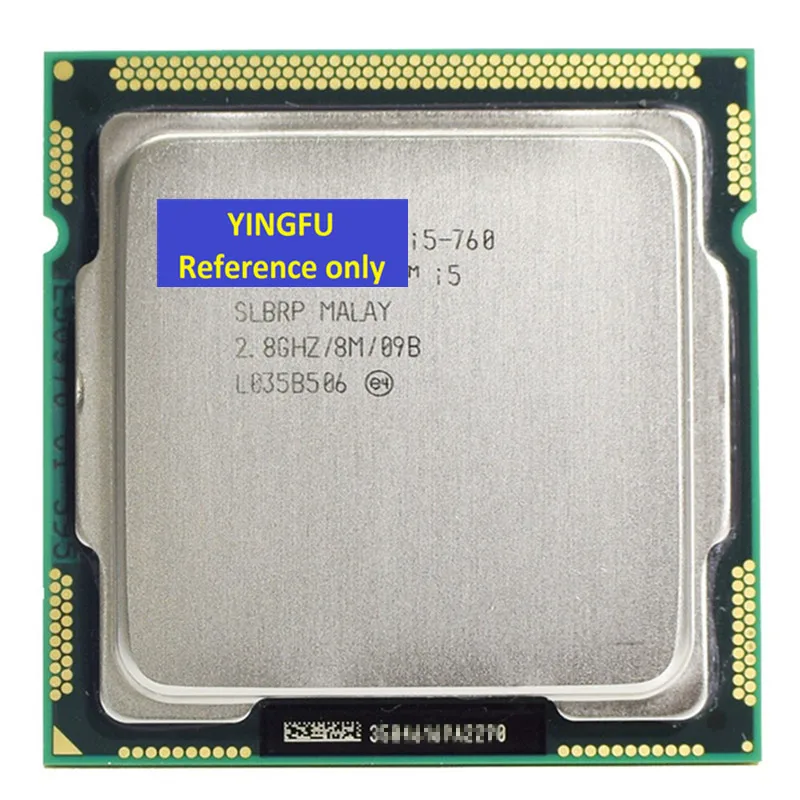 

CPU i5-760 SLBRP LGA1156 CPU Processor 2.8GHz 4-Core 8M cache 95W Tested 100% working