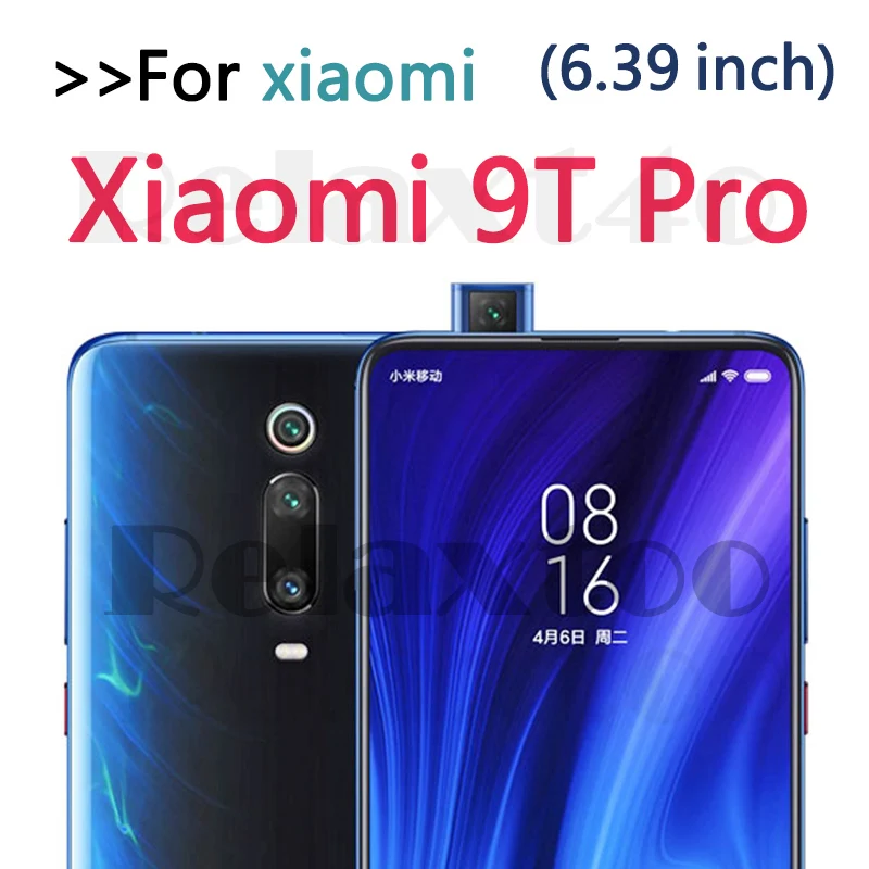 9D изогнутое закаленное стекло для Xiaomi mi 9Т закаленное стекло Полный Клей протектор экрана для Xiaomi mi 9Т mi 9 T pro телефон сенсорная пленка - Цвет: For Xiaomi 9T Pro