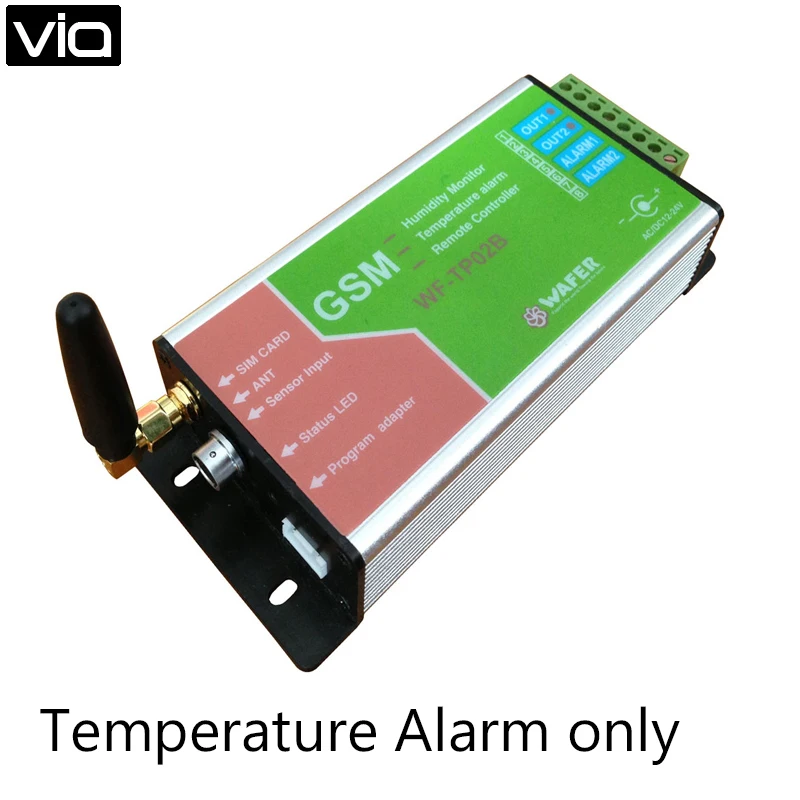 WF-TP02B Free Shipping GSM SMS Remote Controller GSM Temperature Alarm Monitoring Only Data Logger (No Humidity Function) цена WF-TP02B Free Shipping GSM SMS Remote Controller GSM Temperature Alarm Monitoring Only Data Logger (No Humidity Function) цены онлайн
