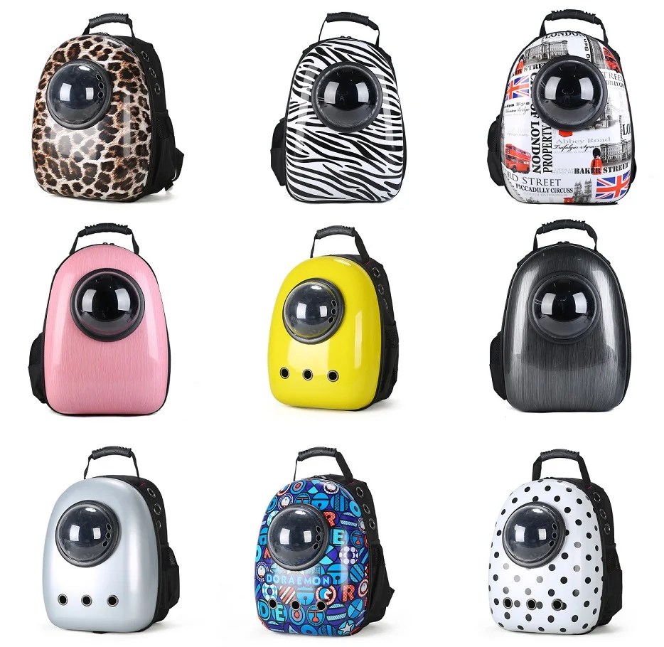 2018-New-Space-Capsule-Shaped-Pet-Dog-Bag-Carrier-Breathable-Dog-Cat-backpack-Outside-Travel-Bag