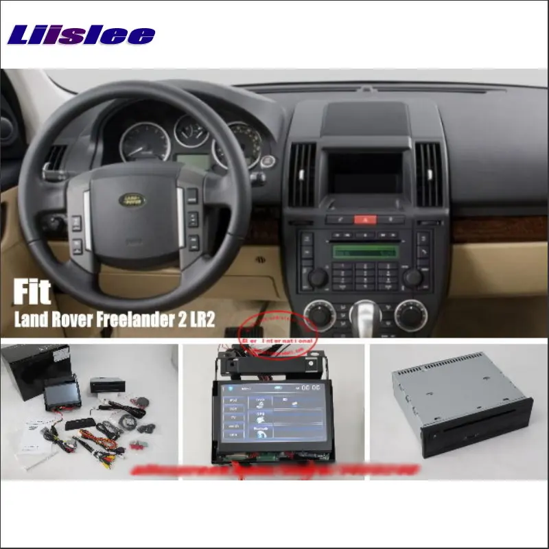 

Liislee For Land For Rover Freelander 2 LR2 Car Stereo DVD Player GPS Navigation System HD Touch Screen Bluetooth iPod AUX USB