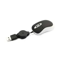 СНЭП-горячее предложение 27.95 дюйма черный Мини Выдвижной USB 2.0 оптическая Колесо прокрутки Мышь для ПК