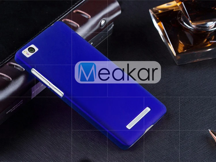 cases for xiaomi blue Nhựa Mờ Coque Bao 5.0For Xiaomi Mi4C Dành Cho Xiaomi Mi4C Mi4I Mi 4C 4I Lưng Điện Thoại Coque Cover xiaomi leather case chain