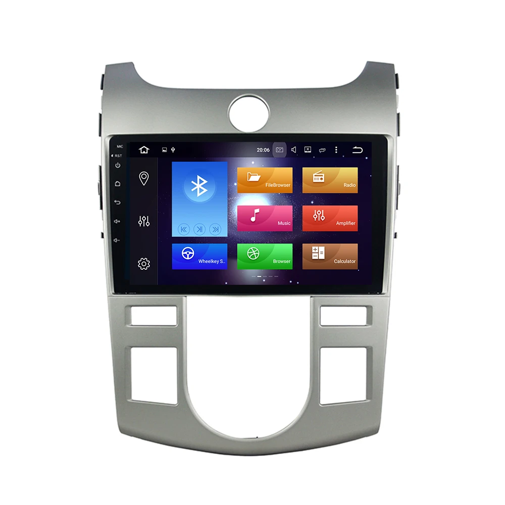 Cheap Lenvio RAM 4G+32G Octa Core Android 8.0 CAR DVD GPS Navigation Player For KIA Cerato Forte 2008 2009 2010 2011 2012 Radio BT IPS 6