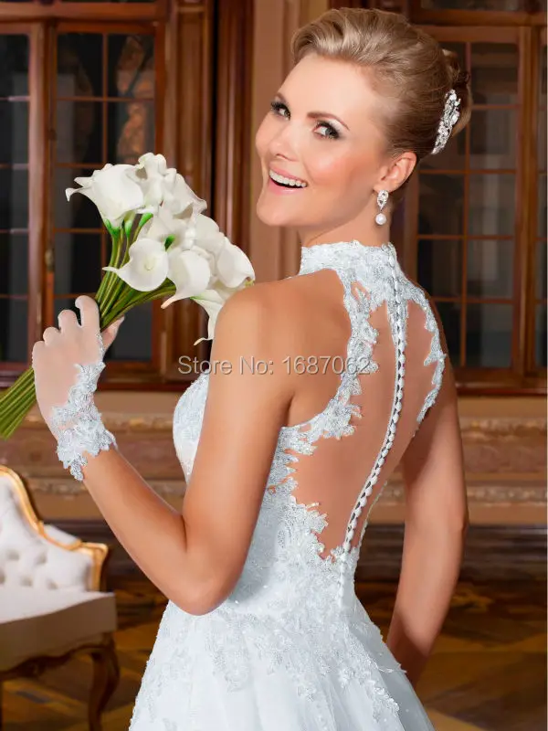 Vestido-de-renda-branco-vestidos-noivas-princess-halter-white-wedding-dress-a-line-wedding-gowns-bridal0