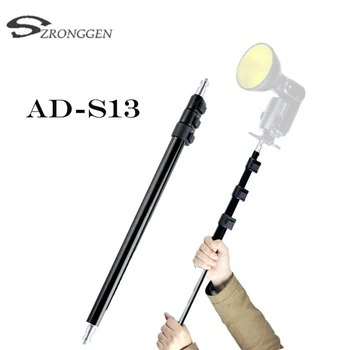

Godox AD-S13 21-63"/55-160cm Portable Light Boom Pole Stick 1/4" Male Thread Photography Bracket for WITSTRO Flash AD180 AD360