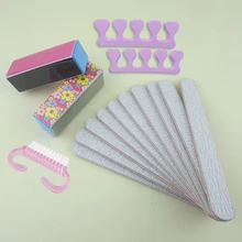 15 шт. набор для акриловых ногтей напильник для инструмент для полировки ногтей блок кисти наборы для наращивания ногтей УФ Гель-лак набор маникюрные педикюрные инструменты