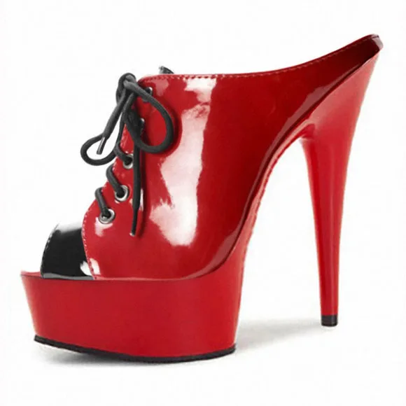 Summer ladies Pumps Sexy 15cm thin Heels platforms Nightclub Mixed Colors Sandals woman Dance Shoes