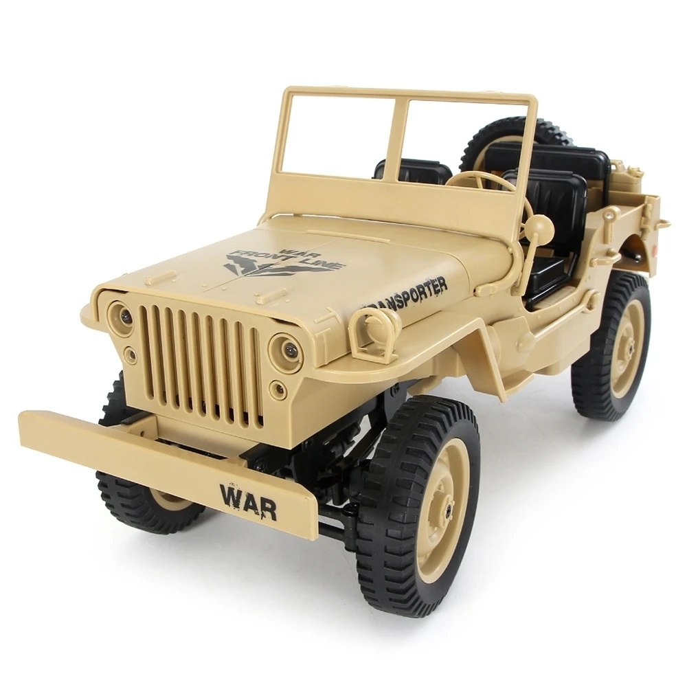 Carros de Brinquedo de Controle Presente de Aniversário para Crianças Jjrc Crianças Remoto Jeep Four-wheel Drive Militar Off-road Escalada rc Car Toys Q65 4wd 22 JJRC Crianças Carros de Brinquedo de Controle