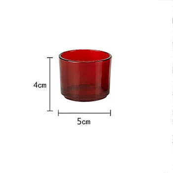 

Candles Glasses Table Lamps Simple Creative Restaurants Christmas Dinner Romantic Props Birthday Presents Glass Candle Holder