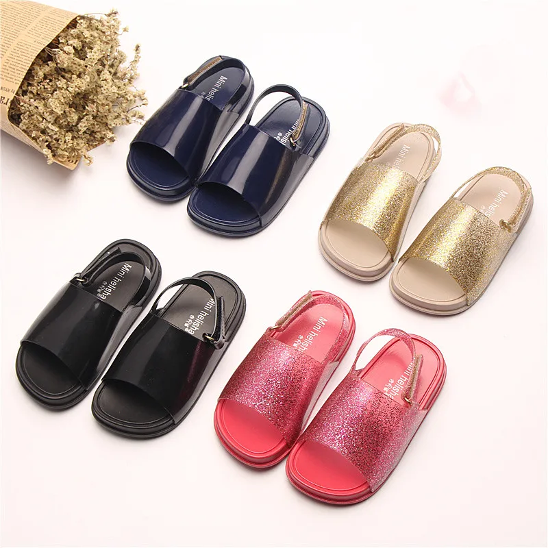 Мини сандалии Melissa 2020 для девочек пляжные маленьких детские с мягкой подошвой и