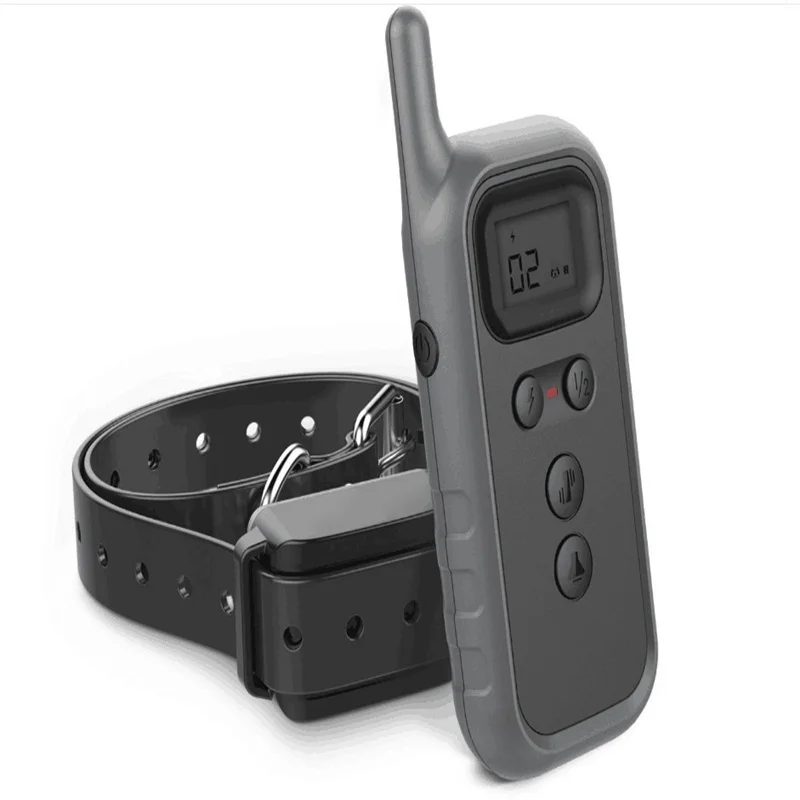 

Electric Dog Training Collar Pet Remote Control Waterproof Rechargeable Collars With LCD Display All Size Bark-stop Collars