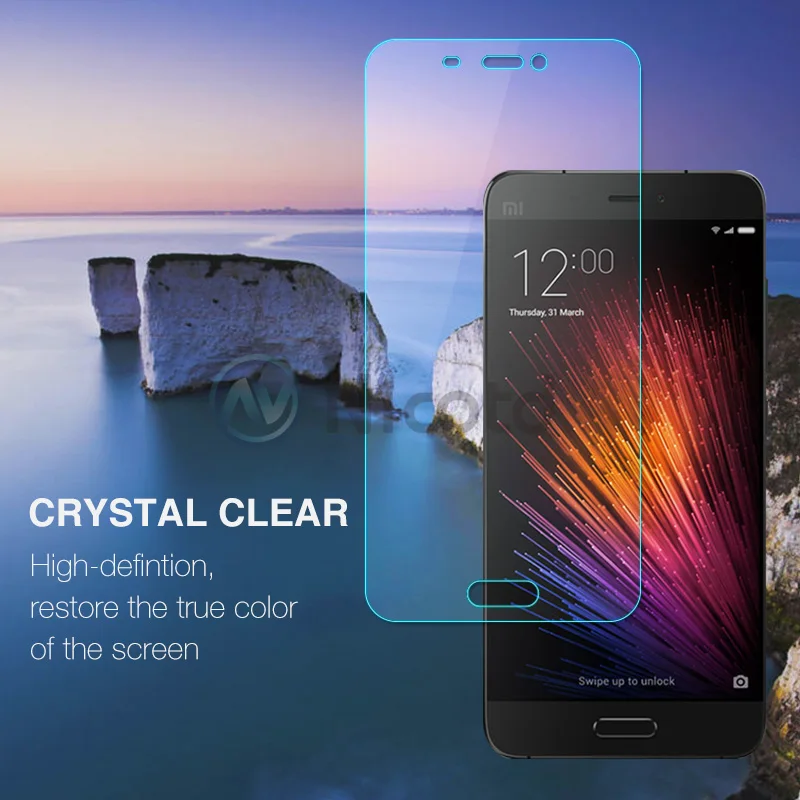 Nicotd 2.5D 9H Premium Tempered Glass For Xiaomi Mi5 M5 Screen Protector Toughened protective film For Xiaomi Mi5 M5 Glass 5 (2)