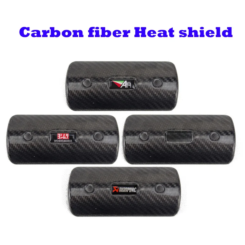 

Motorcycle Akrapovic yoshimura Exhaust Muffler Carbon Fiber Protector Heat Shield Cover Guard Anti-scalding cover TMAX530 CB400