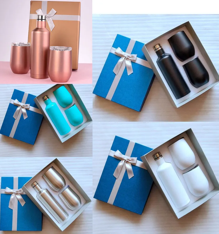 

500ml 17oz Wine Bottle 12oz Wine Tumbler Egg Cups Stainless Steel Vacuum flask Double Wall Vacuum Insulated Bottle Cups