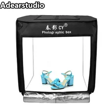 Portable 3PCS light 80 x 80CM Photo Studio soft box Shooting Light Tent photo light tent +portable bag +3 Backdrops cd50