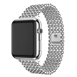 Очаровательный Нержавеющая сталь сменный ремешок для наручных часов ремешок для Apple Watch Series 1/2