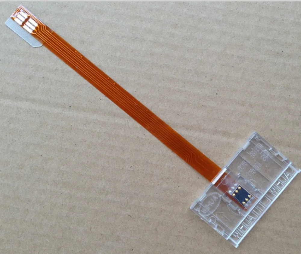 

Universal SIM Big Card to SIM Standard Card FFC Wire Extender Slot