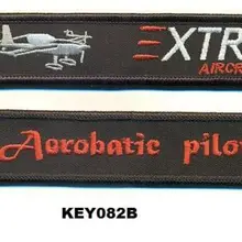 Пилотажная пилот дополнительные 300 Ткань Вышивка пилот Брелоки ювелирные