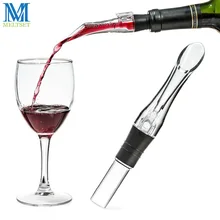 Meltset 1PC acrílico aireación vertedor aireador decantador de vino pico vertedor nuevo portátil aireador de vino vertedor vino accesorios