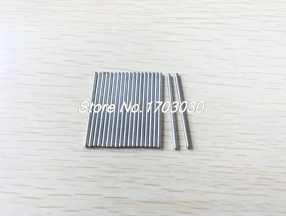 

20Pcs 35 x 3mm Stainless Steel DIY Toy Model Drive Connecting Rod