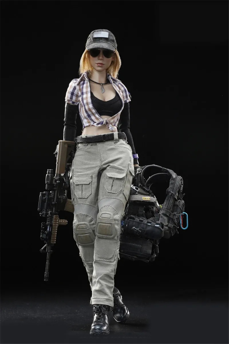 

Mnotht Pre-sale 1/6 Female Soliders Suit Gemini Europen American DCG002 Vicky Doll Model l30