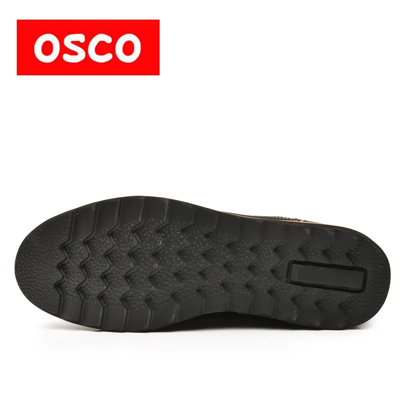  OSCO PUBG Factory Direct WINTER New Men Cow Leather Boots Fashion Men Casual WARN Ankle Boots#RUC36
