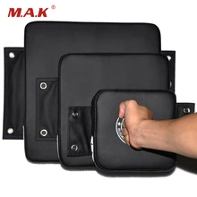 3 размера черный PU стеновые боксерские сумки с фокусом мишень для бокса бой Санда Taekowndo тренировочный мешок с песком категория