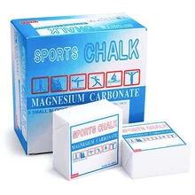 8pcs Weight Lifting Sports Gymnastic Chalk Magnesium Sports Climbing Magnesium Block Barbell Fitness Training