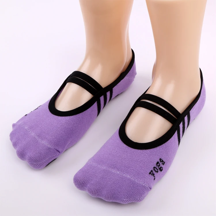 CKAHSBI женские нескользящие бандажные хлопковые спортивные носки для йоги женские дышащие носки для пилатеса и балета танцевальные носки тапочки 5 цветов