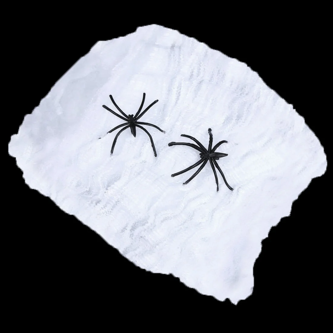

Halloween Scary Party Scene Props White Stretchy Cobweb Spider Web Horror Halloween Decoration For Bar Haunted House white