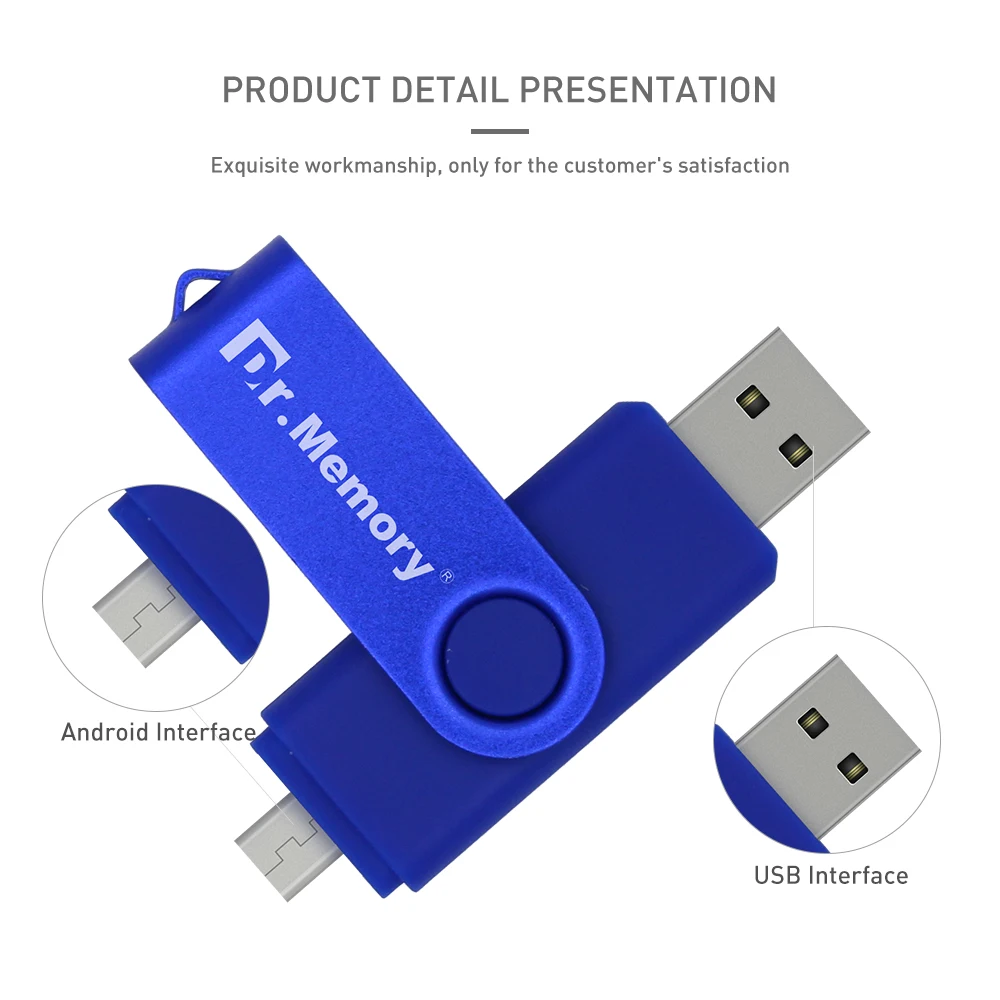 5 цветов, модный OTG USB флеш-накопитель, 4 ГБ, 8 ГБ, 16 ГБ, 32 ГБ, металлический флеш-накопитель для Android, мобильных телефонов, планшетов, 2в1, U диск, устройство для хранения